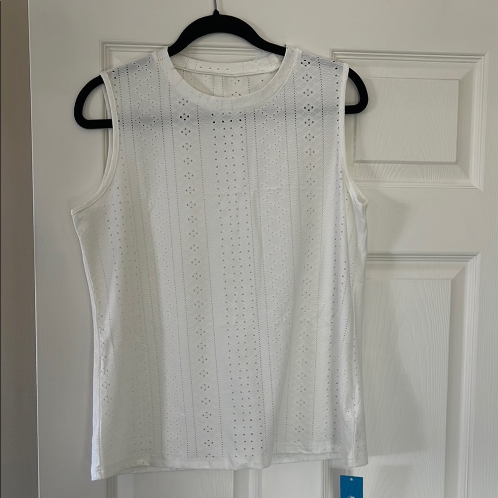 Cupshe White Sleeveless Top